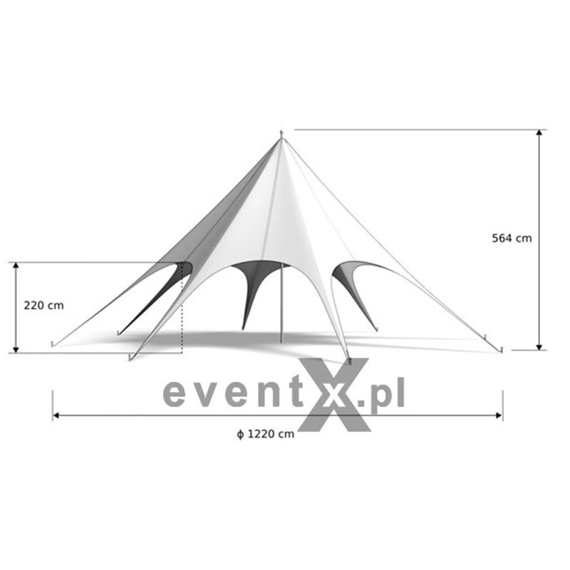 tent star-shape