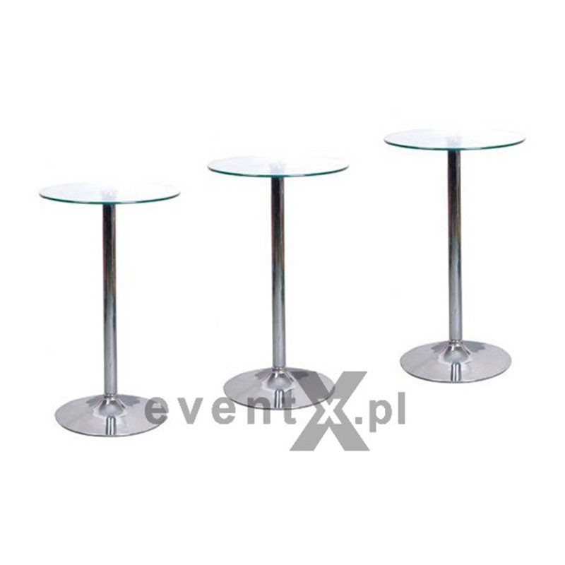 Glass Coctail Table 100CM